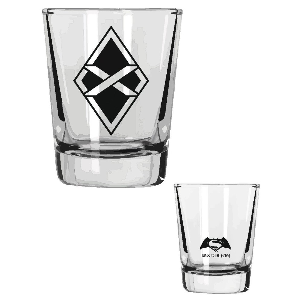 BATMAN V SUPERMAN MINI GLASSES SET - 4 BICCHIERI SHORTINI SD TOYS