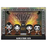 FUNKO POP! MOMENT KISS ALIVE II TOUR 1978 DELUXE 4-PACK BOBBLE HEAD KNOCKER FIGURE FUNKO