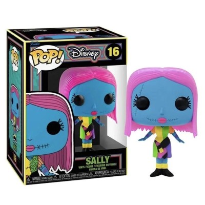 FUNKO POP! THE NIGHTMARE BEFORE CHRISTMAS SALLY BLACKLIGHT BOBBLE HEAD KNOCKER FIGURE FUNKO
