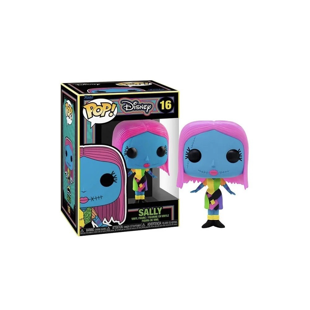 FUNKO POP! THE NIGHTMARE BEFORE CHRISTMAS SALLY BLACKLIGHT BOBBLE HEAD KNOCKER FIGURE FUNKO