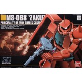 BANDAI HIGH GRADE HGUC MS-06S ZAKU II CHAR CUSTOM 1/144 MODEL KIT