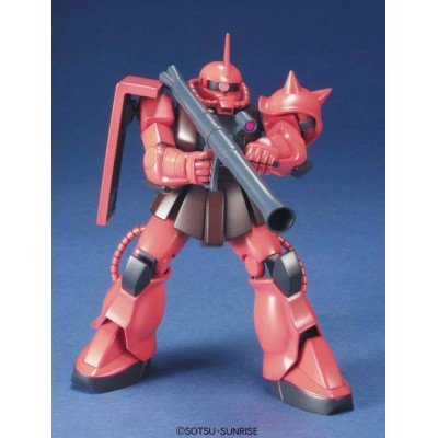 HIGH GRADE HGUC MS-06S ZAKU II CHAR CUSTOM 1/144 MODEL KIT BANDAI