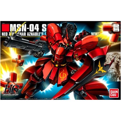 HIGH GRADE HGUC GUNDAM MSN-04 SAZABI 1/144 MODEL KIT BANDAI
