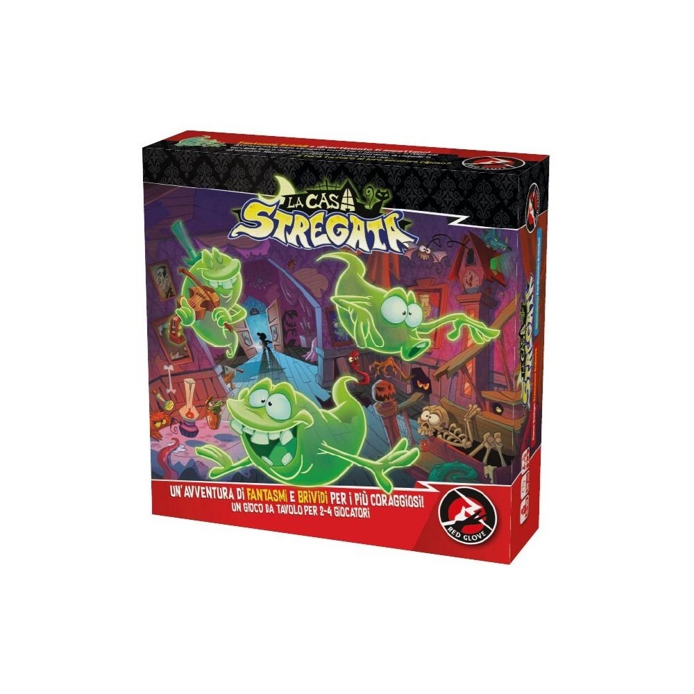 RED GLOVE LA CASA STREGATA - ITALIAN BOARDGAME