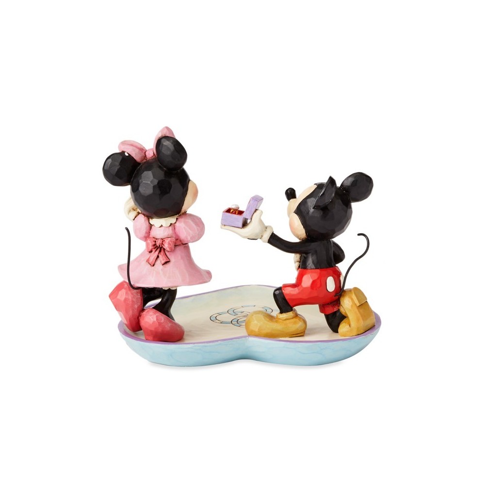 TOPOLINO E MINNIE A MAGICAL MOMENT STATUA FIGURE ENESCO