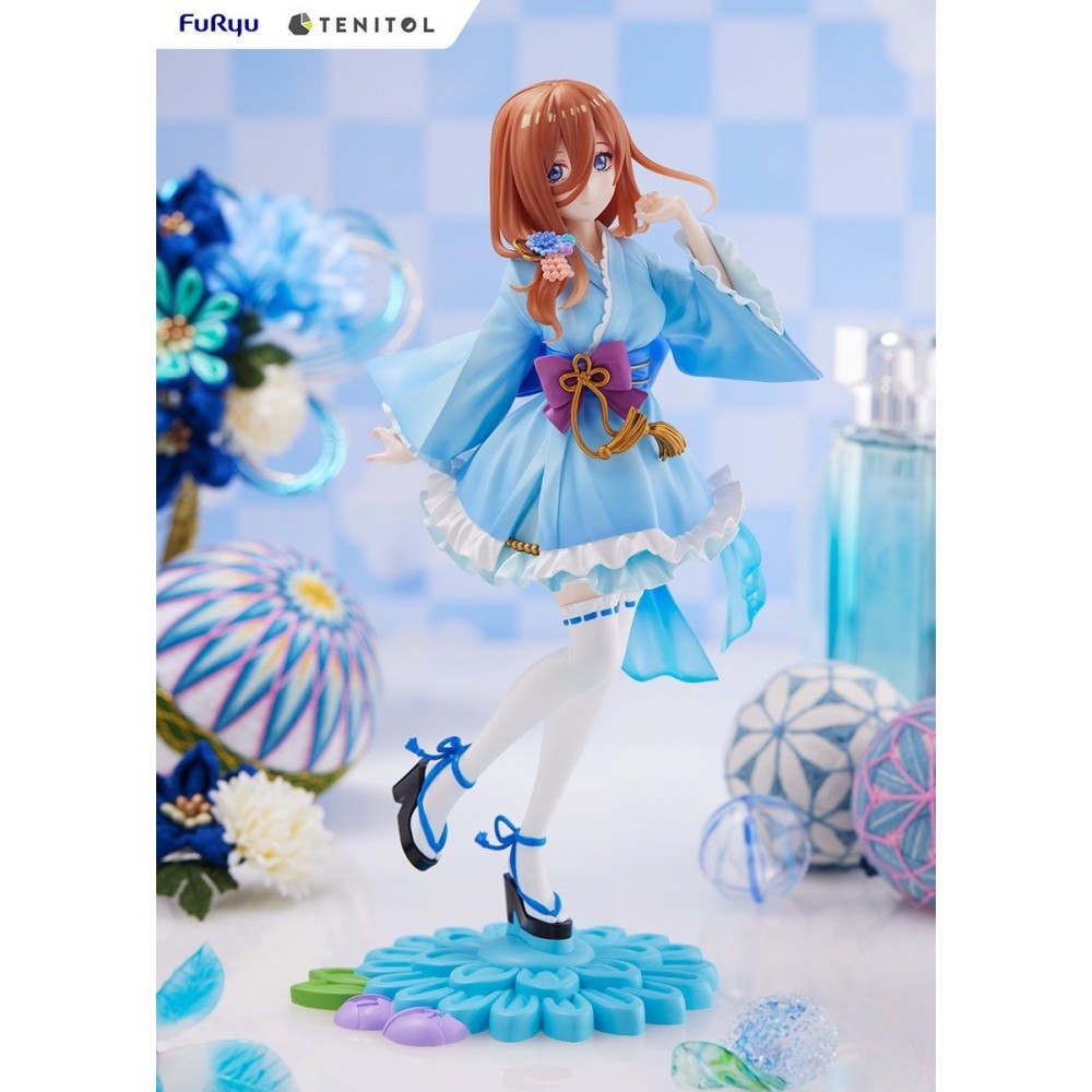 FURYU THE QUINTESSENTIAL QUINTUPLETS MIKU NAKANO TENITOL STATUE FIGURE