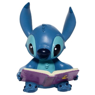 ENESCO LILO AND STITCH READING STITCH STATUE FIGURE