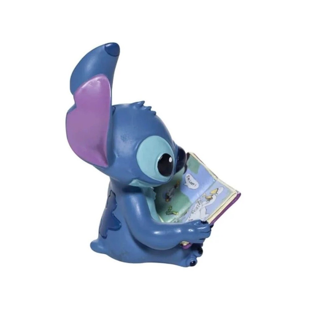 ENESCO LILO AND STITCH READING STITCH STATUE FIGURE