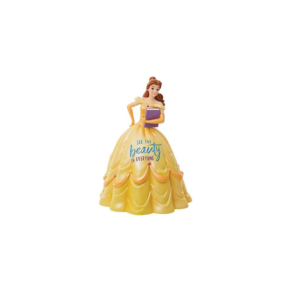 LA BELLA E LA BESTIA BELLE PRINCESS EXPRESSION STATUA FIGURE ENESCO