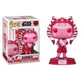 FUNKO FUNKO POP! STAR WARS VALENTINE AHSOKA BOBBLE HEAD KNOCKER FIGURE