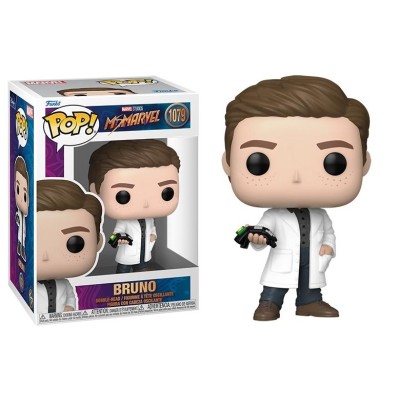 FUNKO POP! MARVEL STUDIOS MS. MARVEL BRUNO BOBBLE HEAD KNOCKER FUNKO