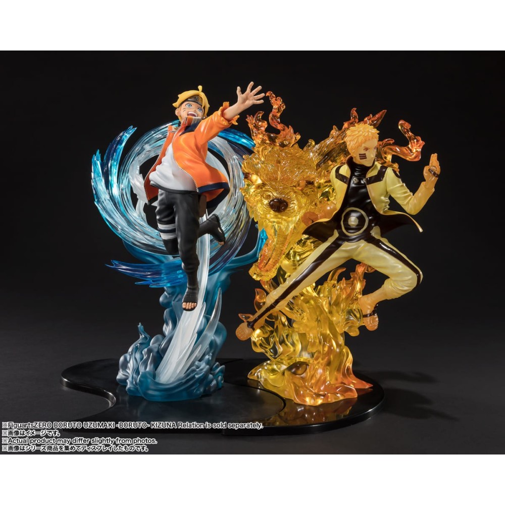 BANDAI NARUTO UZUMAKI BORUTO KIZUNA RELATION FIGUARTS ZERO STATUE FIGURE