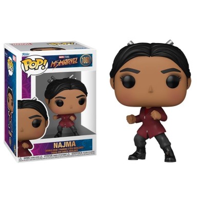 FUNKO POP! MARVEL STUDIOS MS. MARVEL NAJMA BOBBLE HEAD KNOCKER FUNKO
