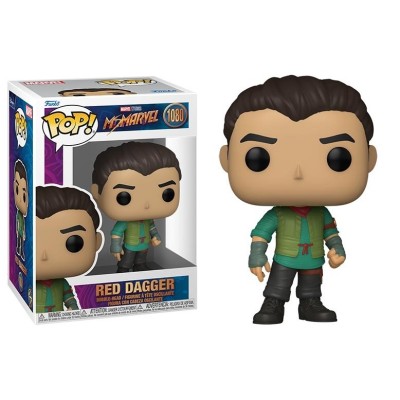 FUNKO POP! MARVEL STUDIOS MS. MARVEL RED DAGGER BOBBLE HEAD KNOCKER FUNKO