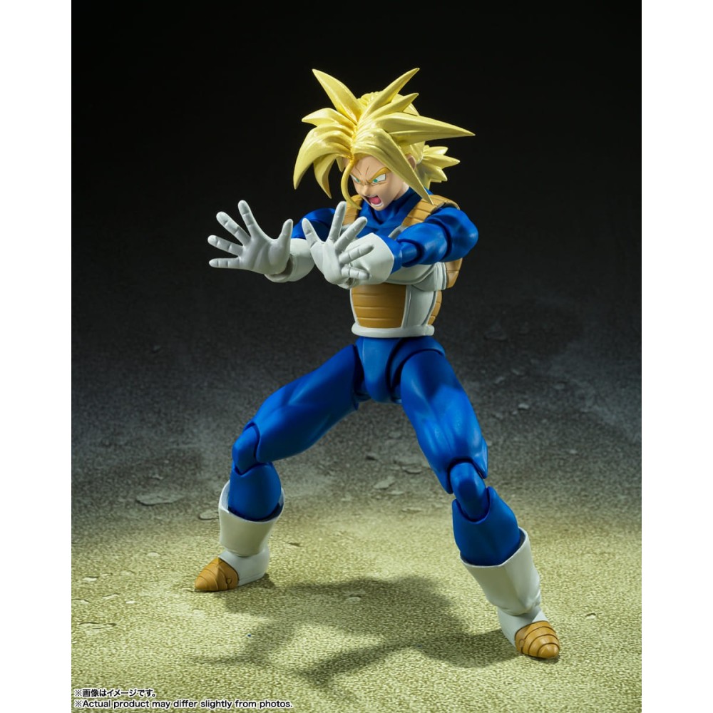 BANDAI DRAGON BALL Z SUPER SAIYAN TRUNKS INFINITE LATENT SUPER POWER S.H. FIGUARTS ACTION FIGURE