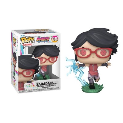 FUNKO FUNKO POP! BORUTO SARADA WITH SHARINGAN BOBBLE HEAD FIGURE