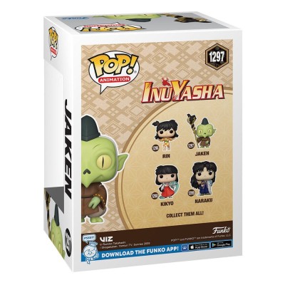 FUNKO POP! INUYASHA JAKEN BOBBLE HEAD KNOCKER FIGURE FUNKO