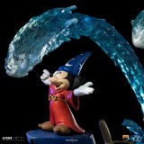 DISNEY FANTASIA MICKEY MOUSE THE SORCERER'S APPRENTICE ART SCALE DELUXE 1/10 STATUA FIGURE IRON STUDIOS