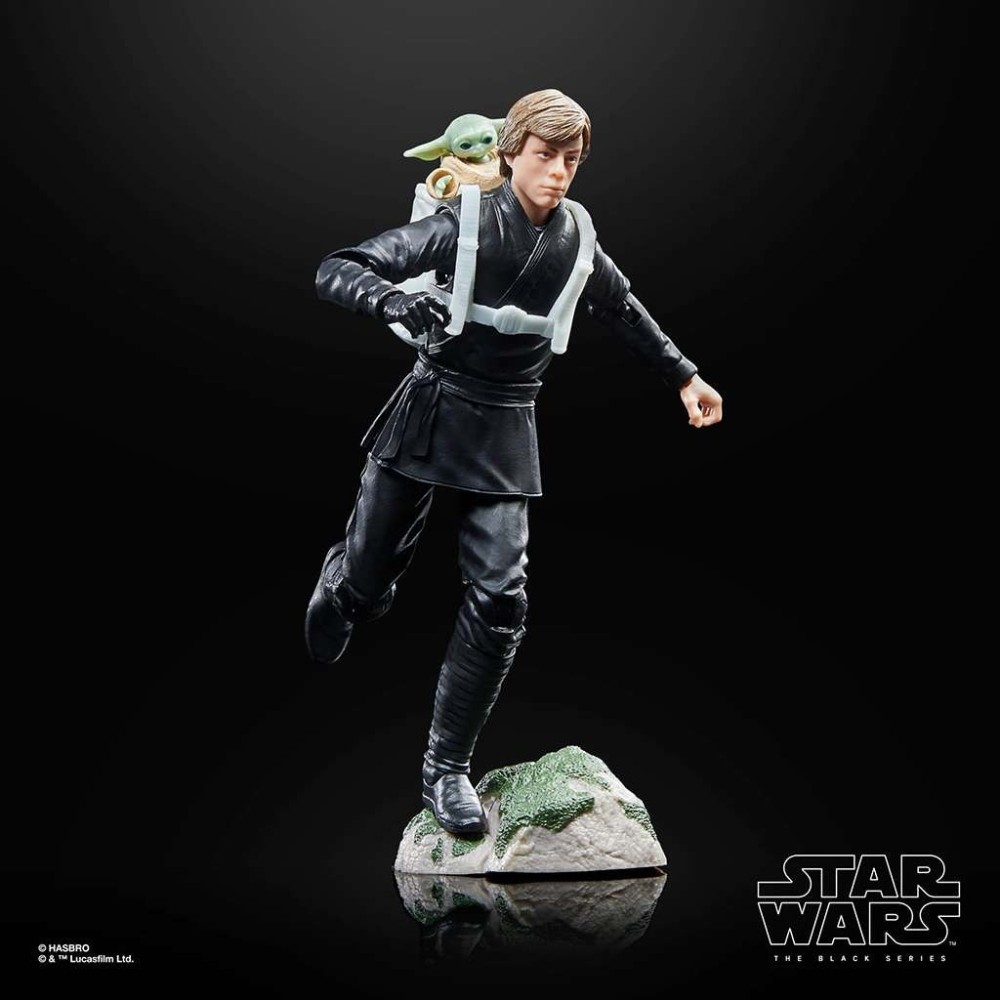 HASBRO STAR WARS THE BLACK SERIES LUKE AND GROGU ACTION FIGURE