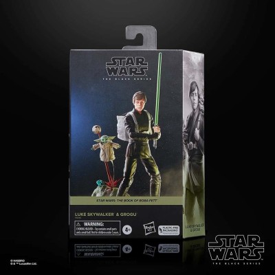 HASBRO STAR WARS THE BLACK SERIES LUKE AND GROGU ACTION FIGURE