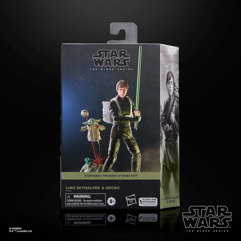 HASBRO STAR WARS THE BLACK SERIES LUKE AND GROGU ACTION FIGURE