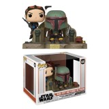 STAR WARS POP! MOMENTS BOBA FETT E FENNEC SUL TRONO VINYL BOBBLE-HEAD FIGURE DIORAMA FUNKO