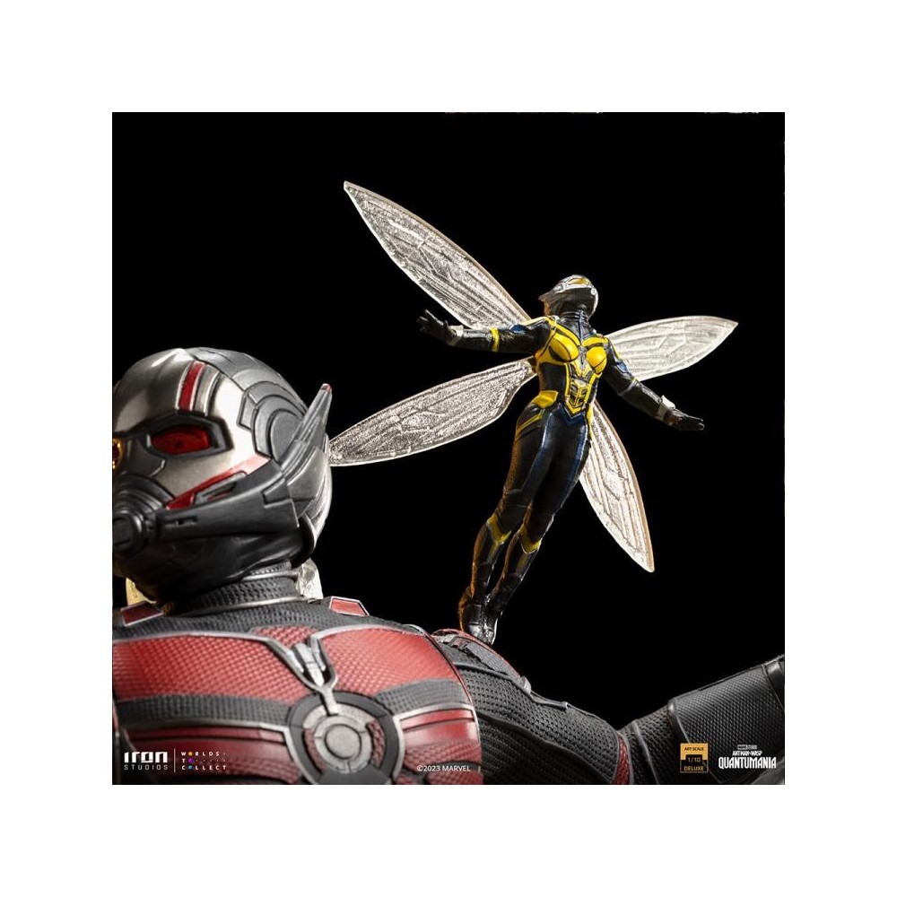 IRON STUDIOS ANT-MAN AND THE WASP QUANTUMANIA ART SCALE DELUXE 1/10 STATUE FIGURE
