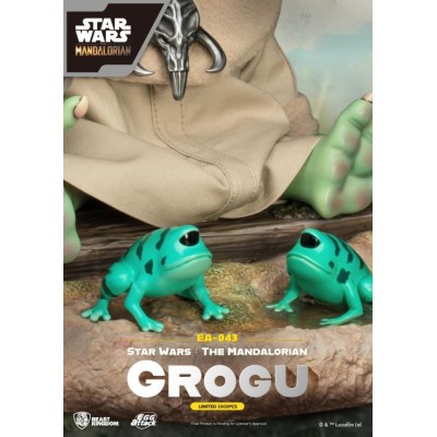 STAR WARS THE MANDALORIAN GROGU EGG ATTACK ACTION FIGURE BEAST KINGDOM