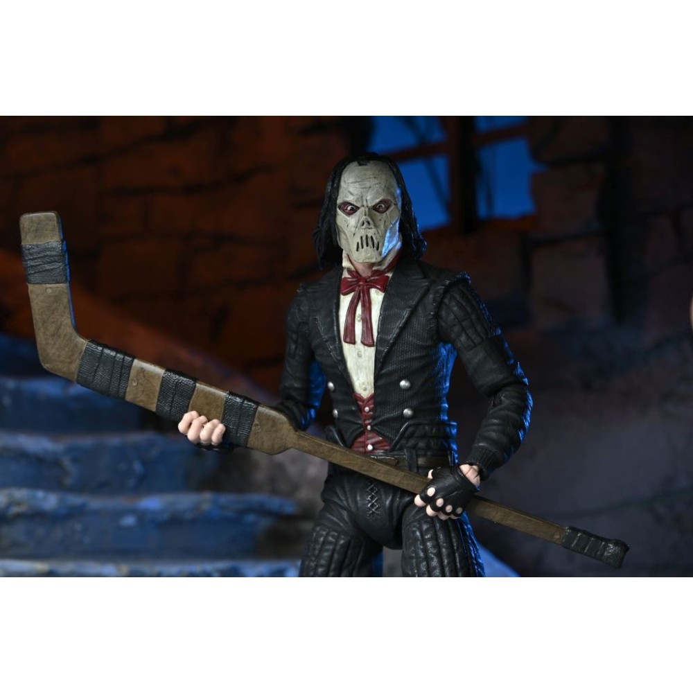 UNIVERSAL MONSTERS X NINJA TURTLES CASEY JONES PHANTOM OPERA ACTION FIGURE NECA