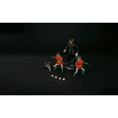 BEAST KINGDOM DARK NIGHTS METAL THE BATMAN WHO LAUGHS AND ROBIN DAH-063DX ACTION FIGURES