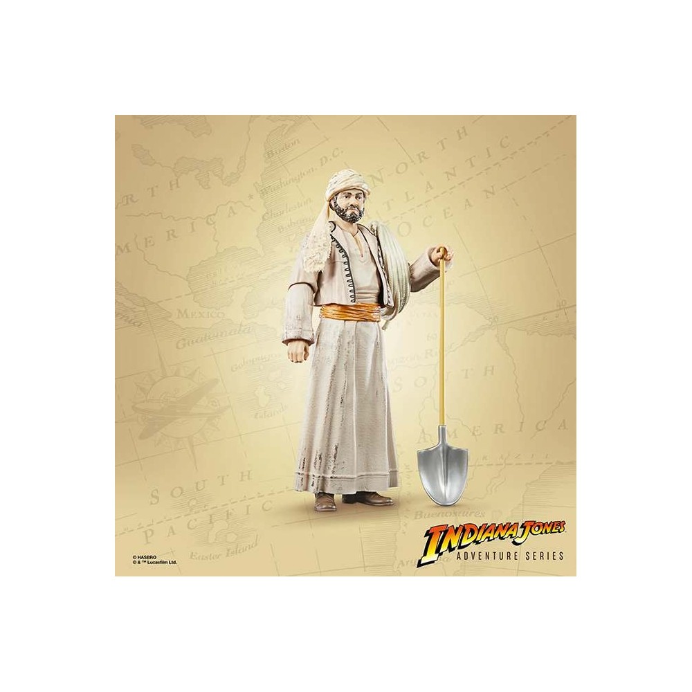 INDIANA JONES I PREDATORI DELL'ARCA PERDUTA SALLAH ACTION FIGURE HASBRO
