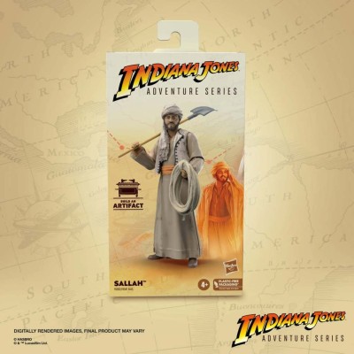 INDIANA JONES I PREDATORI DELL'ARCA PERDUTA SALLAH ACTION FIGURE HASBRO