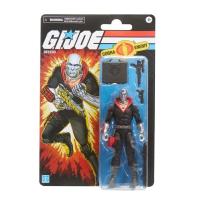 G.I. JOE RETRO COLLECTION DESTRO ACTION FIGURE HASBRO