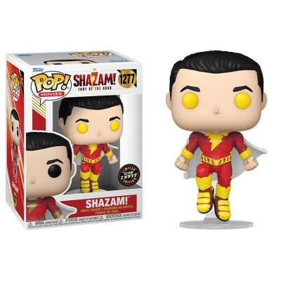 FUNKO FUNKO POP! SHAZAM FURY OF THE GODS CHASE BOBBLE HEAD KNOCKER FIGURE