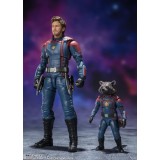 GUARDIANS OF THE GALAXY 3 STAR-LORD AND ROCKET RACCOON S.H. FIGUARTS ACTION FIGURE BANDAI
