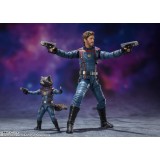 GUARDIANS OF THE GALAXY 3 STAR-LORD AND ROCKET RACCOON S.H. FIGUARTS ACTION FIGURE BANDAI