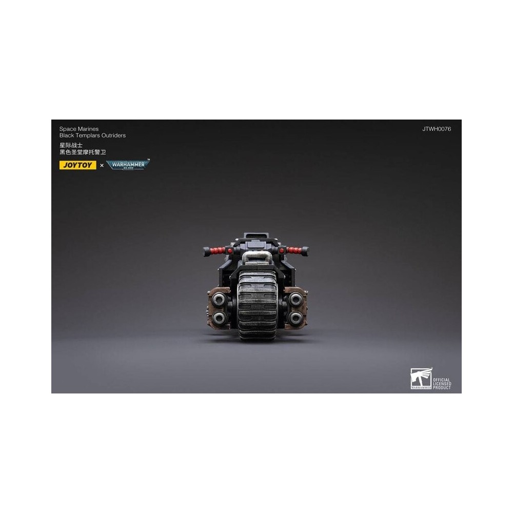 WARHAMMER 40000 BLACK TEMPLARS OUTRIDERS MOTORCYCLE ACTION FIGURE JOY TOY (CN)