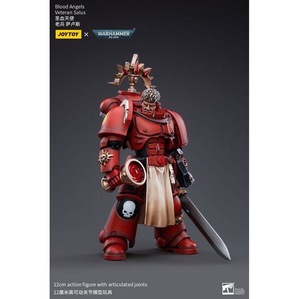 JOY TOY (CN) WARHAMMER 40000 BLOOD ANGELS VETERAN SALUS ACTION FIGURE