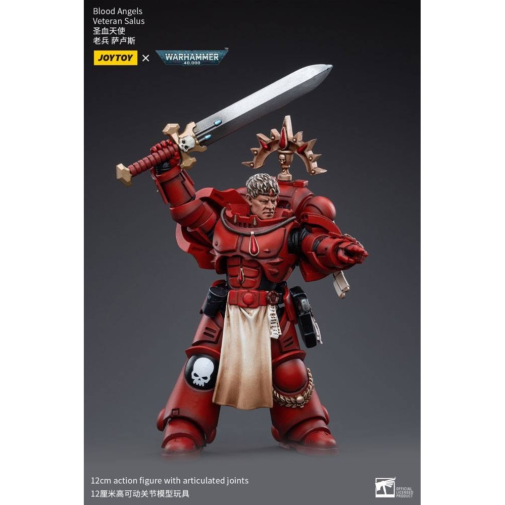 JOY TOY (CN) WARHAMMER 40000 BLOOD ANGELS VETERAN SALUS ACTION FIGURE