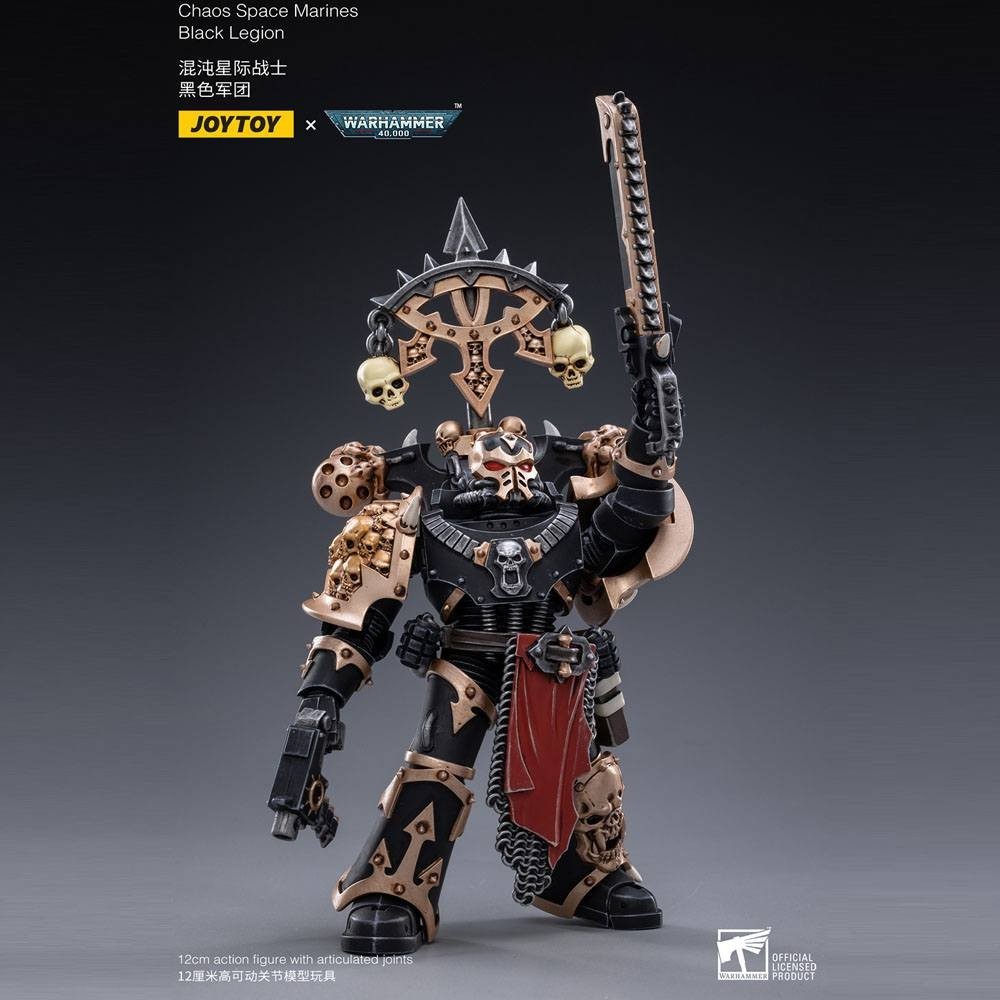 JOY TOY (CN) WARHAMMER 40000 CHAOS SPACE MARINE 04 ACTION FIGURE