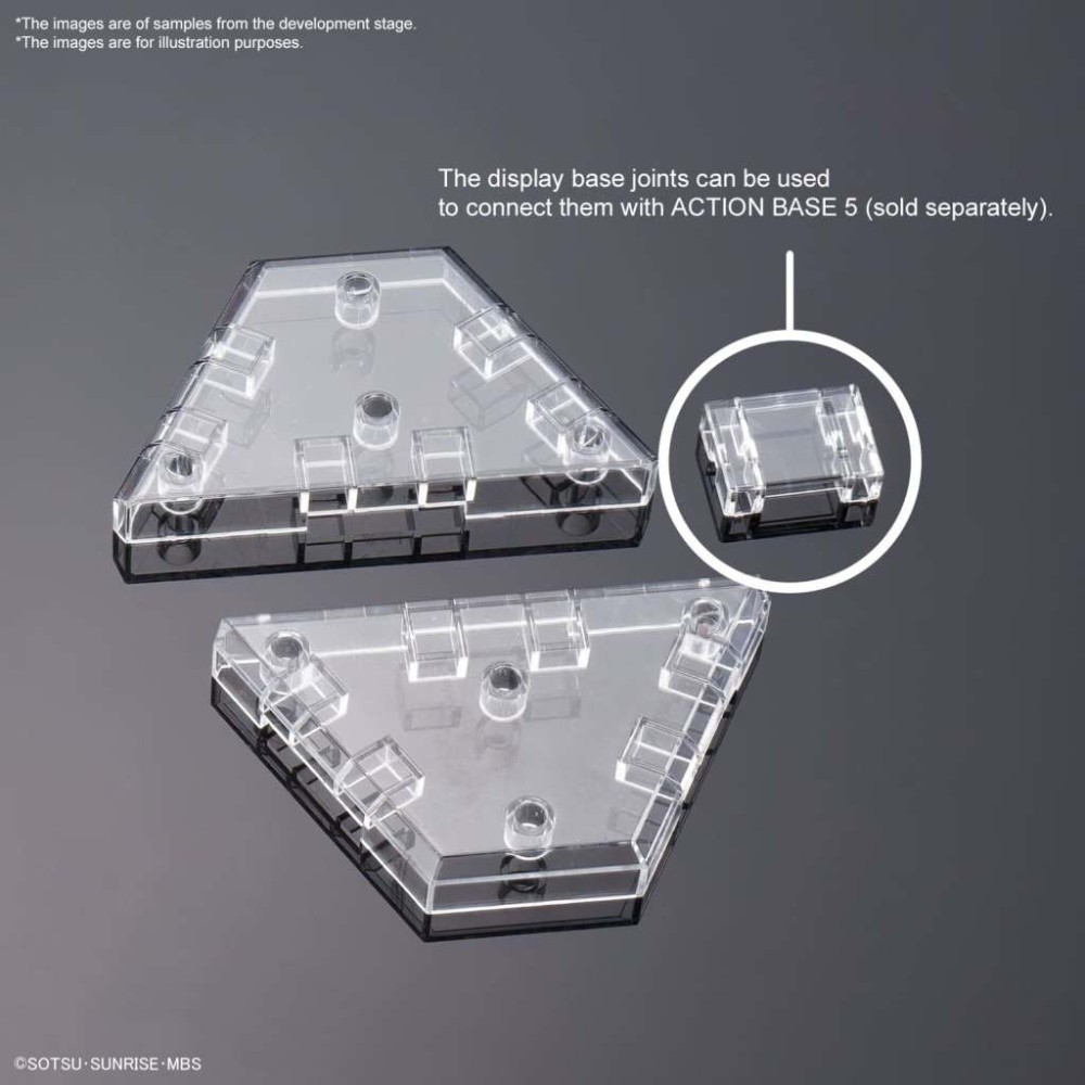 BANDAI HIGH GRADE HG THE WITCH FROM MERCURY WEAPON DISPLAY BASE 1/144 MODEL KIT