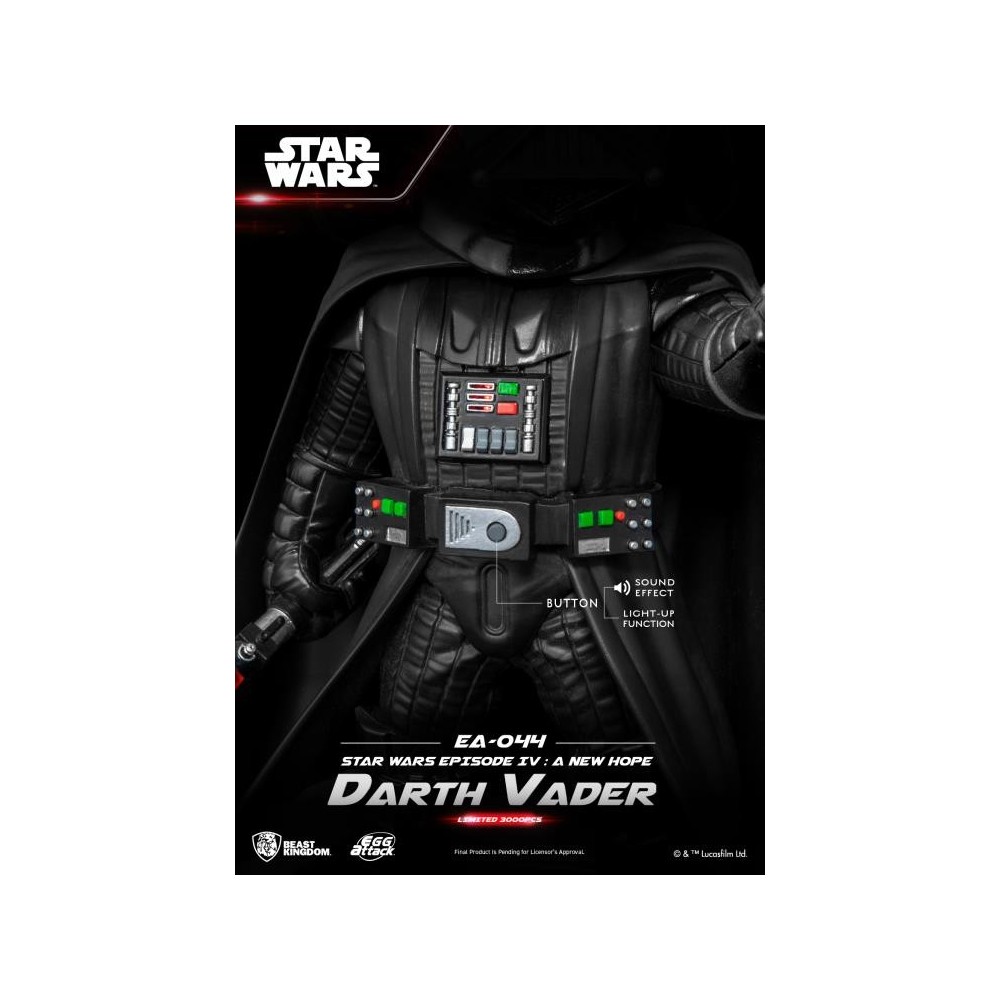 STAR WARS A NEW HOPE DARTH VADER EGG ATTACK ACTION FIGURE BEAST KINGDOM