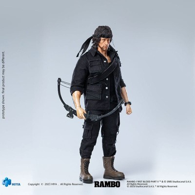 FIRST BLOOD PART II SUPER EXQUISITE JOHN RAMBO ACTION FIGURE HIYA TOYS