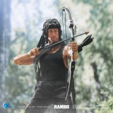 FIRST BLOOD PART II SUPER EXQUISITE JOHN RAMBO ACTION FIGURE HIYA TOYS