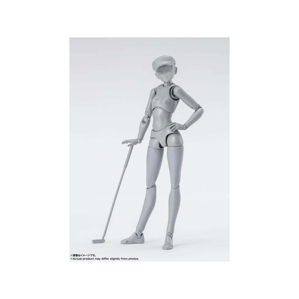 BANDAI BODY CHAN SPORTS DELUXE SET BIRDIE S.H. FIGUARTS ACTION FIGURE