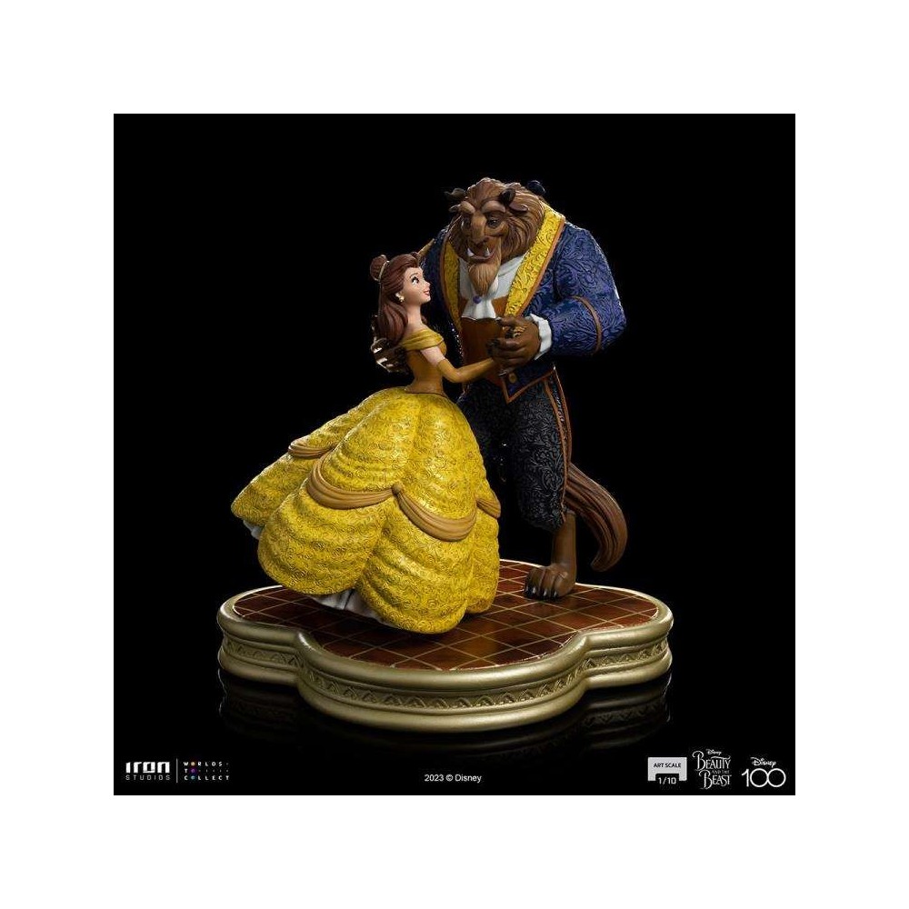 IRON STUDIOS BEUTY AND THE BEAST BELLE AND THE BEAST ART SCALE 1/10 STATUE FIGURE