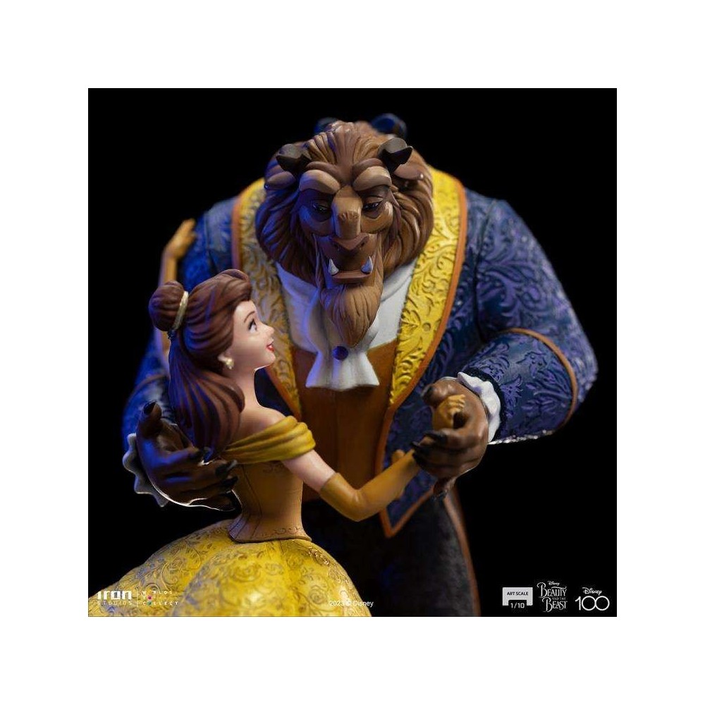 IRON STUDIOS BEUTY AND THE BEAST BELLE AND THE BEAST ART SCALE 1/10 STATUE FIGURE