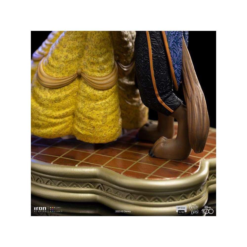 IRON STUDIOS BEUTY AND THE BEAST BELLE AND THE BEAST ART SCALE 1/10 STATUE FIGURE