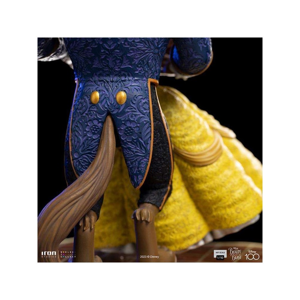 IRON STUDIOS BEUTY AND THE BEAST BELLE AND THE BEAST ART SCALE 1/10 STATUE FIGURE