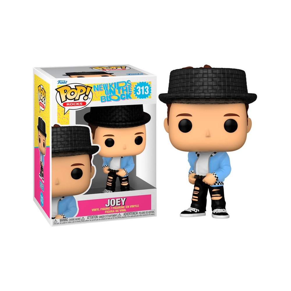 FUNKO FUNKO POP! ROCKS NEW KIDS ON THE BLOCK JOEY BOBBLE HEAD KNOCKER FIGURE